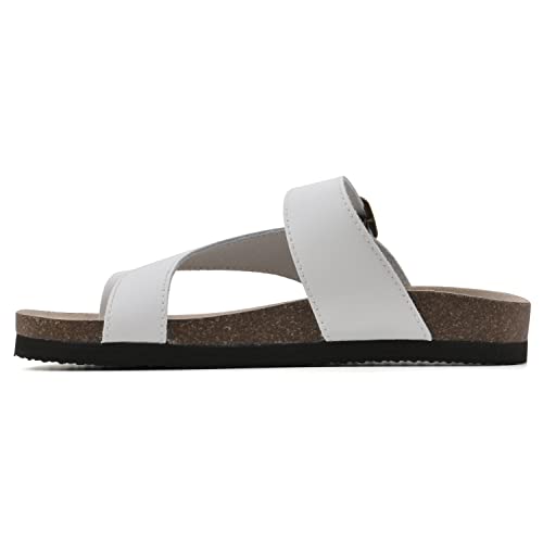 WHITE MOUNTAIN Women's Carly Flat Sandal4