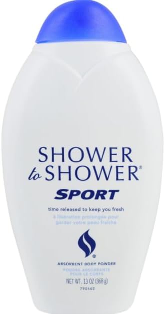 Miniatura 2 de Shower To Shower Polvo deportivo de 13 onzas (paquete de 6)
