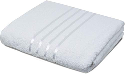 Towelogy® Luxury Bath Sheets 100% Organic Egyptian Cotton Jumbo Large Extra Absorbent Bathroom Towel Sets 500 GSM (Pack of 1, Black)
