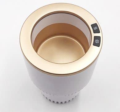 Car Cooler & Heater-White and Gold-image-39