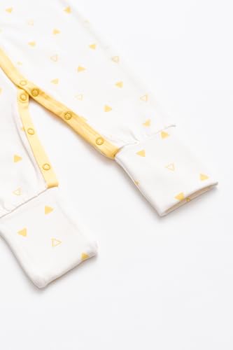 Image of monica + andy On the Go Baby One Piece, 100% Organic Baby Clothes for Girls & Boys, Sizes For Preemie, Newborn, & Infant