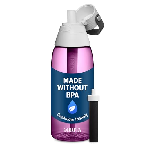 Brita Hard-Sided Plastic Premium Filtering Water...