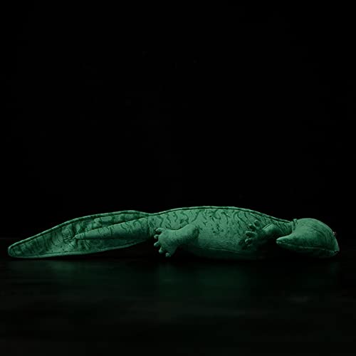 Tiny Heart Simulation Donated Axolotl Plush Toy, 21 Inch Funny Amphibian Stuffed Animal Plush Toy Super Soft Cute Realistic Children's Birthday Gift Educational Meaning Home Decor Throw Pillow #TOP2