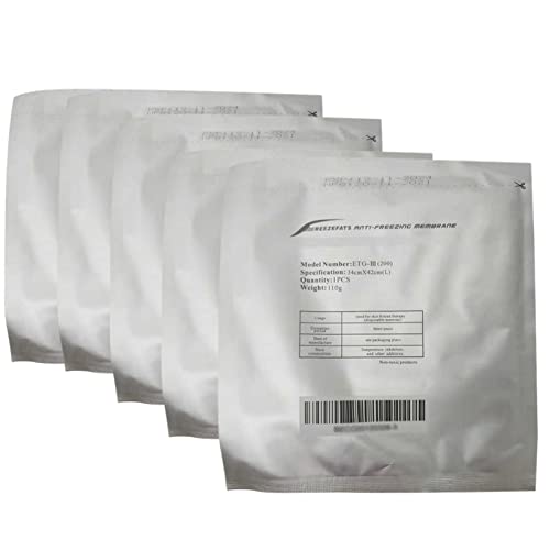 NSWD 5PCS Película anticongelante para crioterapia de liposucción, película Moldeadora Cool Tamaño Grande: 42X3 4cm/16.5X13.4in Cover