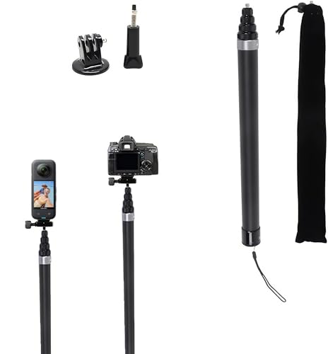 Invisible Selfie Stick - Carbon Fiber Monopod (9.8ft)