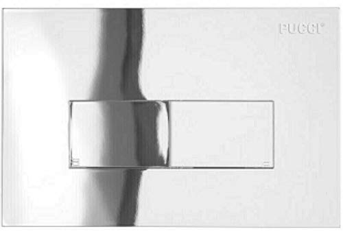 0562 PLACCA CROMATA Linea per Cassetta Eco Pucci Cromo Unica incasso