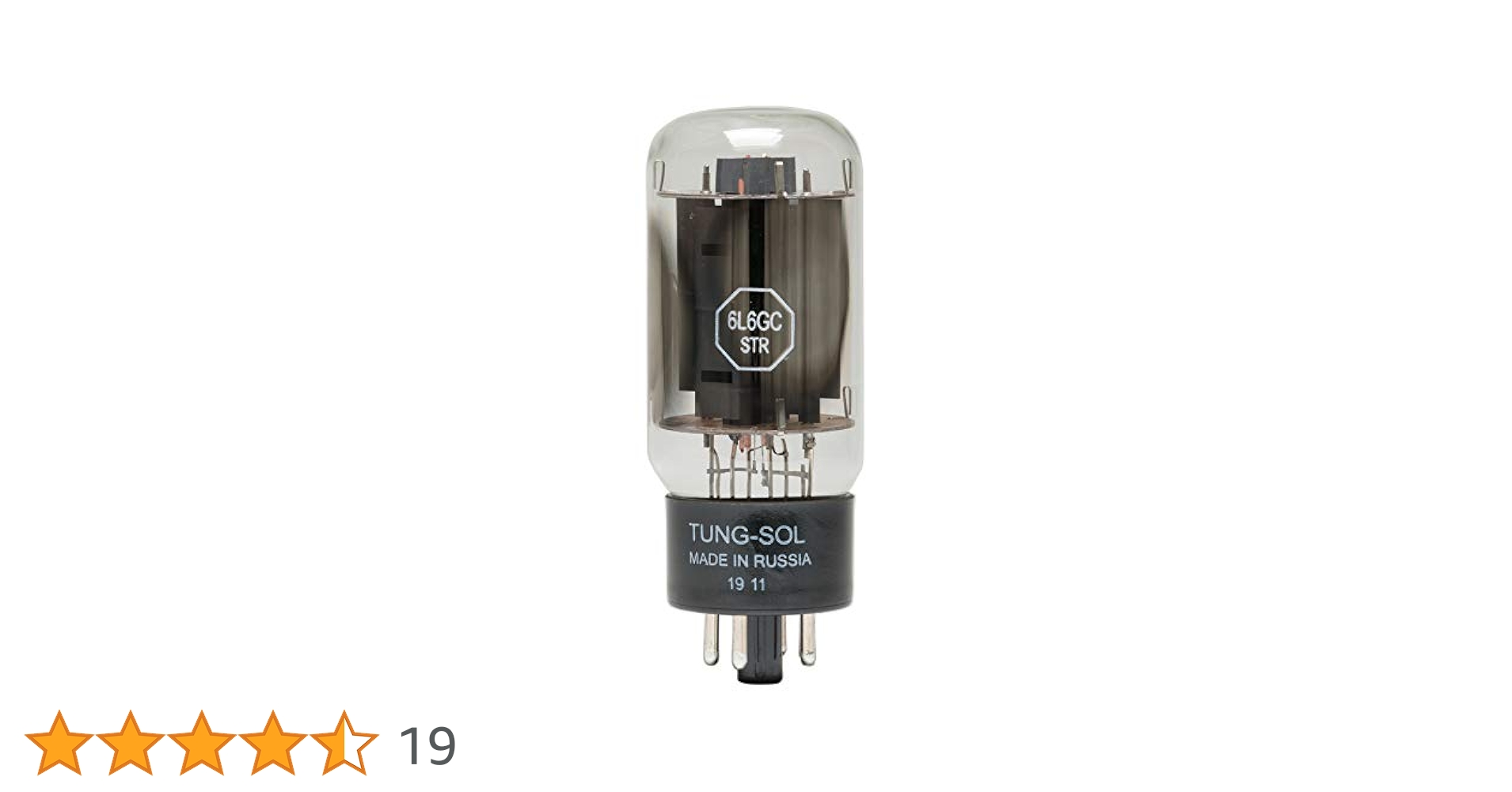Amazon | TUNG-SOL 6L6GC STR /MP マッチド2本組 GT 傍熱ビーム