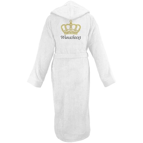 Bademantel mit Namen oder Text - Bademantel zum personalisieren -...