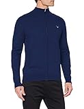 Cotton Wool Zip Cardigan GANT Herren Cotton Wool Zip Cardigan Pullover, Marine Melange, L
