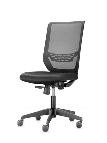 Chaise de bureau ergonomique Trendoffice to-sync one Dauphin noir pour siege de bureau