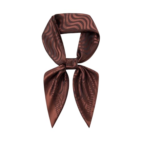 Image of 35 inch Men's Large Square Jacquard Scarf - Cowboy Wild Rugged Style, With Gift Packed