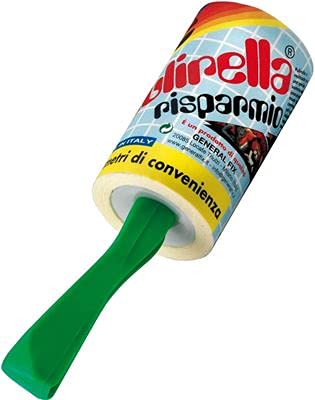 Set 12 Spazzola Abito Adesiva Pulirella Mt 10 Rullo Attrezzo Pulizia della Casa, Multicolore, Unica