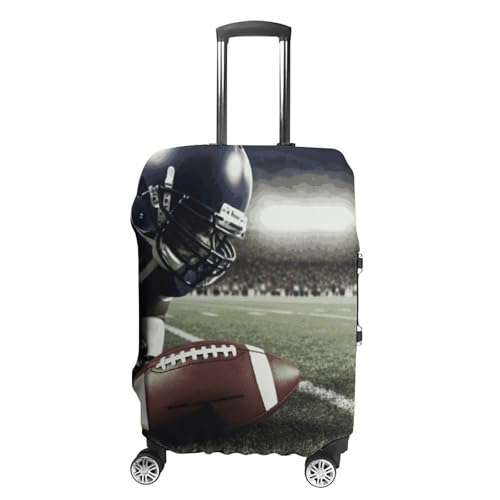 American Football Printed Luggage Cover Protector, Fits 18-32 Inch Luggage