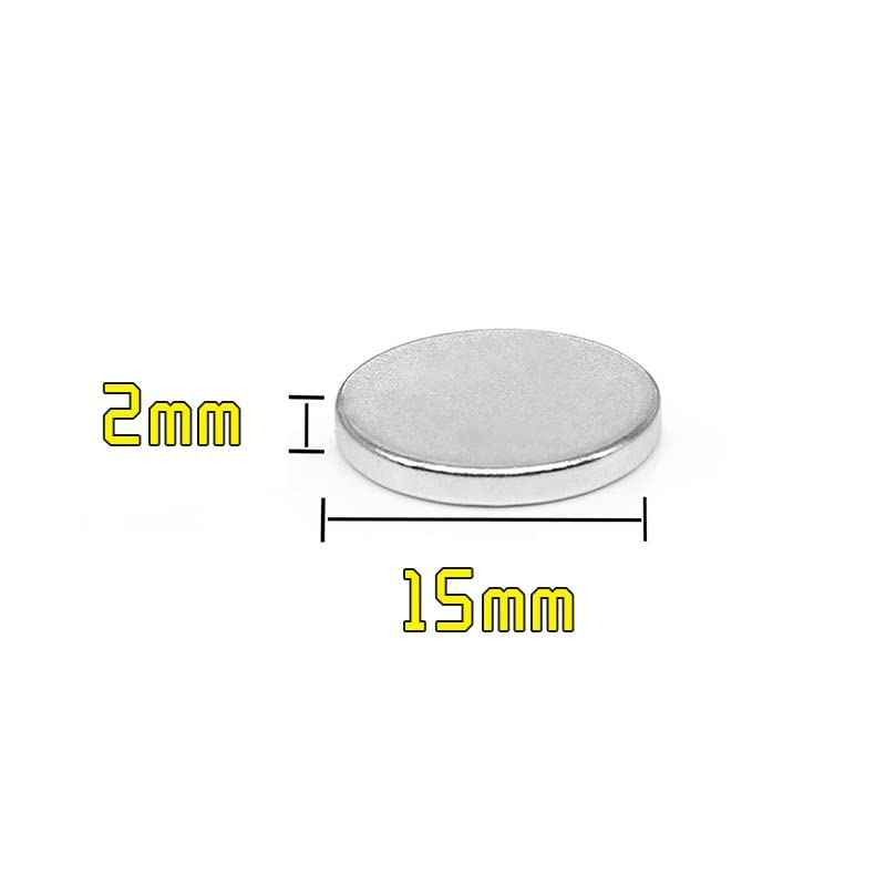 5/10/20/50/100/150PCS 15x2 Neodymium Disc 15mmx2mm Permanent Small Round 15x2mm Thin Search 15 * 2 Magnets(150PCS)