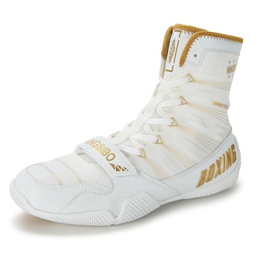Chaussures de boxe et de combat hautes pour entraînement en salle