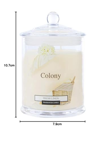 Wax Lyrical Jar Candle Small Fresh Linen - Image 7