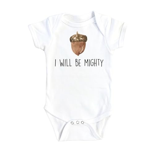 Acorn Oak Tree - Baby Boy Girl Clothes Infant Bodysuit Funny Cute Newborn