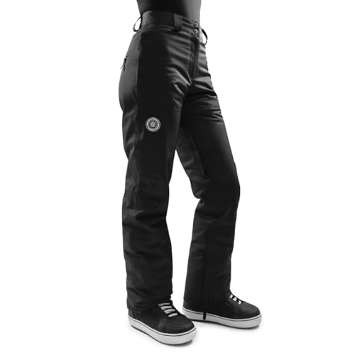 SIROKO - Pantalones de Snowboard para Mujer P1-W Vader - XS - Negro