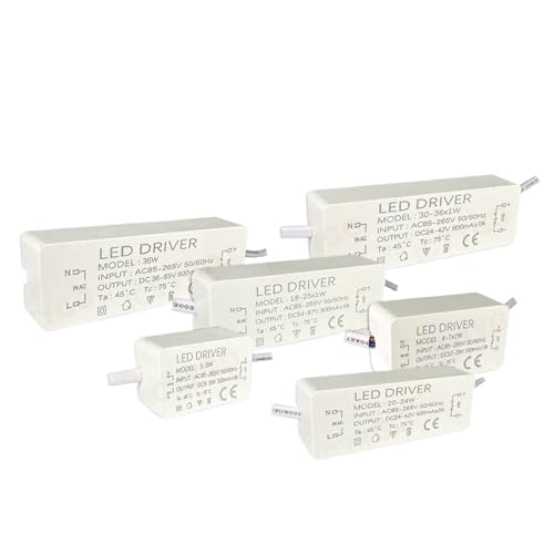 Alimentation LED 1-3W AC85-265V idéale pour éclairage de vitrine