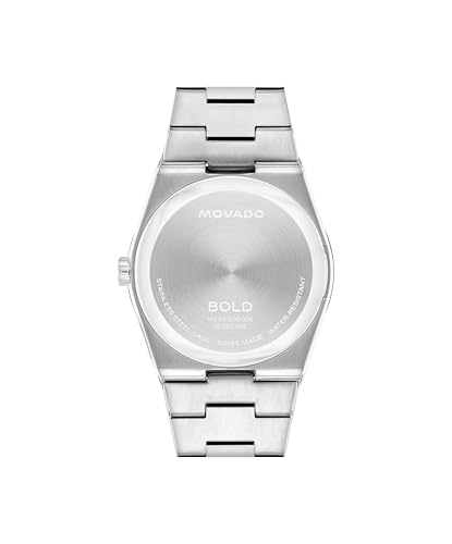 Movado Bold Quest Women's Luxury Quartz Watch - Swiss Movement, Stainless Steel Bracelet, Water Resistance 50 Meters (5ATM) - Classic Timepiece - Gift for Her - 35mm3
