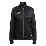 adidas originals jacket womens black  adidas Women\'s Standard Tiro 25 Essentials Training Jacket, Black/White