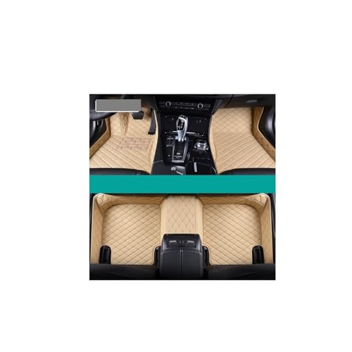 MCGFSDO BMW 2 クーペ F22 G42 コンバーチブル F23 グランクーペ F44 218-240 対応カーフロアマット カーペット フットコシェ(Beige,For2021-2023)