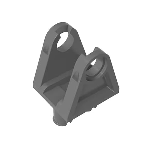 XYEIUGO - GDS-1173 Technik, Lenkarm mit Stiften 50TE, kompatibel mit Lego 32069, DIY-Teilen und MOC-Komponenten für große Ziegelmarken, Farbe:Dunkelgrau 199