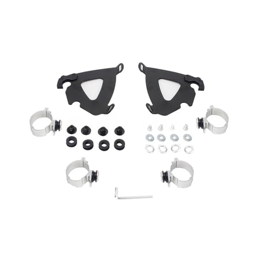 Phare de moto stable pour Dyna Wide Glide grâce au kit de fixation à boulons amovibles