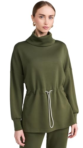 Varley Women's Freya Sweatshirt, Olive Night, M