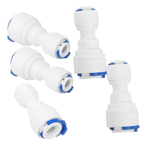 PartyKindom 5pezzi Purificatore d Acqua Collegamento Rapido Connettore Di Ricambio Per Tubo Acqua Da Adattatore Per Sistemi Idrici Di Ricambio Per Impianto Idrico
