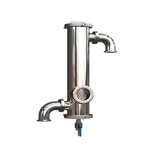 YUEWO Water Distiller Ethanol Still Wine Making Kit Whiskey Barrel Home Brewing Kit for Home Countertop (Gin Basket for 50L)