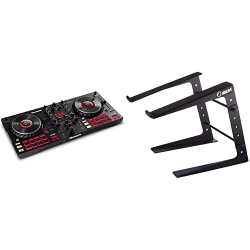 Numark Mixtrack Platinum FX Controlador DJ para Serato DJ con control de 4 secciones + Ah Stands...
