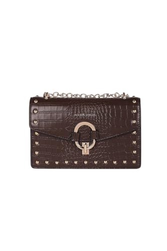 Image of Allen Solly Women's Mini Crossbody Sling Bag | PU Leather | Soft Touch | Detachable Sling | College & Daily Carry