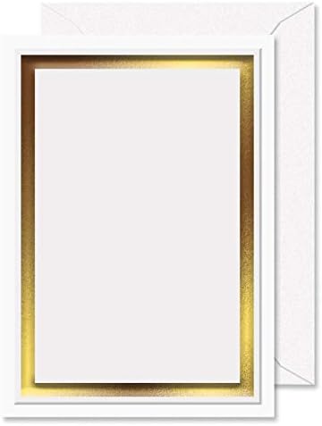 Amazon.com: Gartner Studios 61007 Invitation Kit, Ivory, Pearl Foil ...