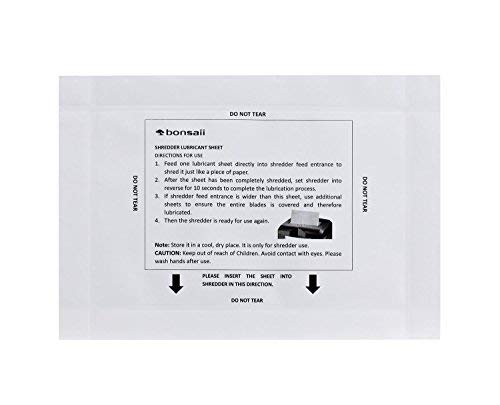 Image of Bonsaii Paper Shredder Cross Cut Paper Shredder with Handle, 3.4 Gal Home Use Shredder for Credit Card