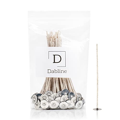 DABLINE ECO 12 | 100 Candle Wicks | Paper and Cotton Wicks | Candle Wicks for Candle Making | Candle Making Supplies | Candle Wicks for Soy Wax | Wicks for Candle Making Wicks | Wicks for Soy Candles