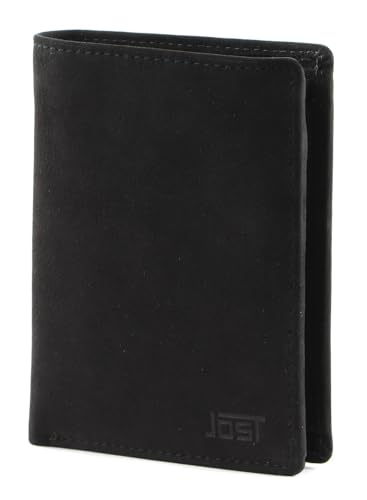 Jost Vaxholm Wallet Black portefeuille en cuir véritable aux finitions premium
