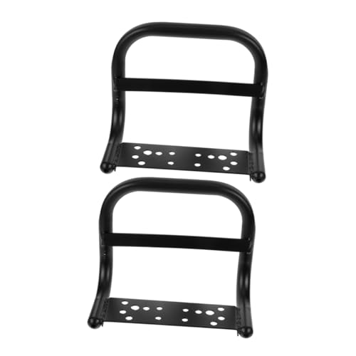 Happyyami Mountain Bike Rear Seat Armrest for Outdoor Bike Seat Handle Sturdy Electric Bike Handlebar