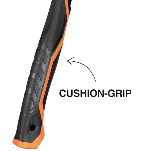 Klein Tools H80922SM Milled Face Framing Hammer with Straight Claw, 22-Ounce Forged Steel, Magnetic Nail Starter and Extra-Large Squared Strike Face - Image 6