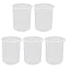 Aexit 5pcs 300ml gauge PP Volumetric Measuring Cup Container Beaker Clear 78mmx95mm
