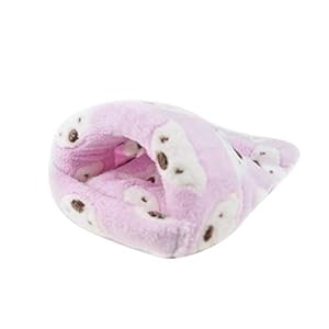 POPETPOP- Rat hamster huis bed winter warm fleece kleine huisdier eekhoorntje egel chinchilla konijn cavia’s bed huis…