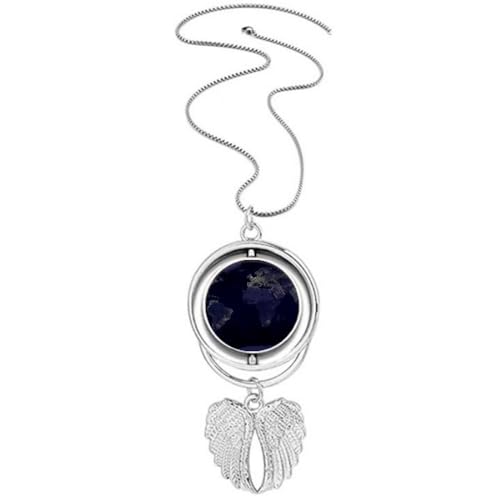 Collier rotatif ailes d'ange pour sublimer vos tenues de voyage et soirées