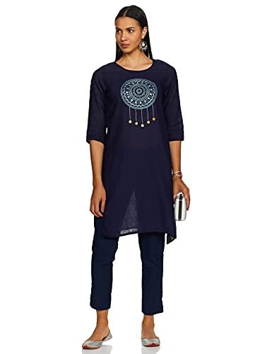 Image of Easybuy Women's Rayon Regular Kurta