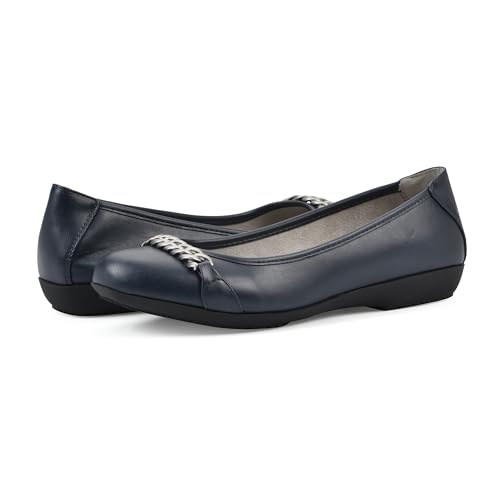 CLIFFS BY WHITE MOUNTAIN Women's Charmed Cushioned Ballet Flat2