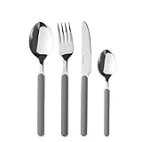 besteck grau matt  BRUNNER Besteck-Set Delice 16-teilig grau