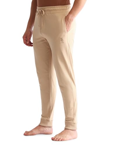 Image of U.S. Polo ASSN. Mens. OJ007 Solid Cotton Lounge Joggers