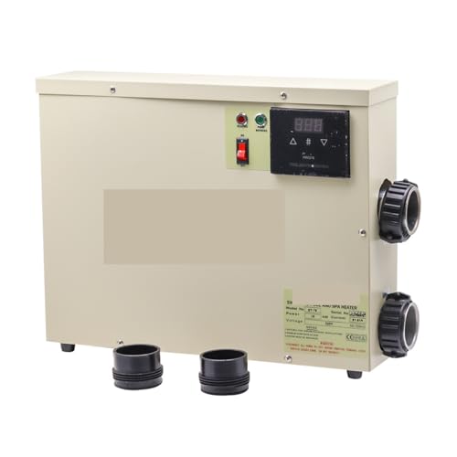 LNHHG Calentador de Piscina Calentador de Agua de 18kw for Piscina y termostato de bañera, Pantalla táctil Impermeable(380V)