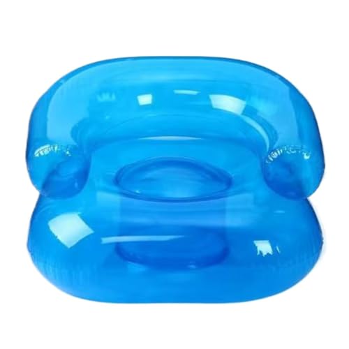 Silla inflable, cómoda tumbona portátil – Sofá inflable – para sala de estar, dormitorio, lectura, al aire libre, camping, playa, piscina, viajes,