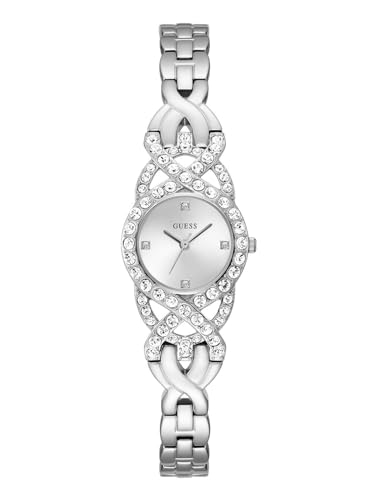 GUESS Women's G-Link Silver Tone Watch GW0682L1