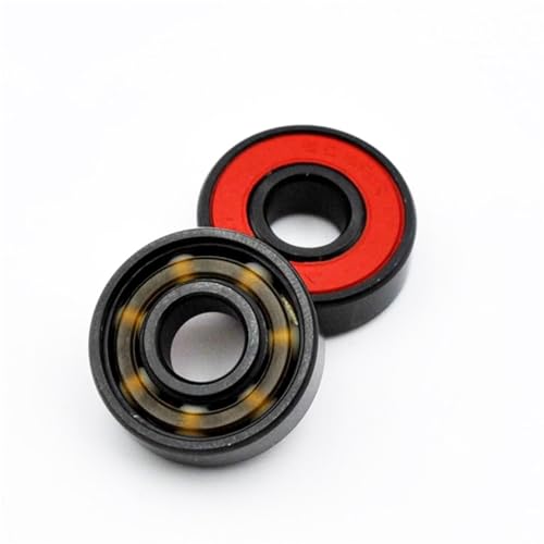 Rodamiento rígido de bolas cerámico híbrido 608 2RS de 8 x 22 x 7 mm para monopatín